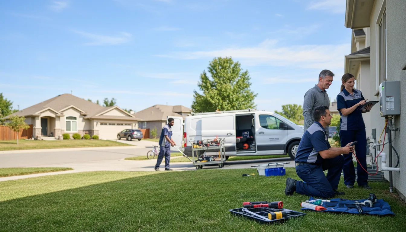 Tankless water heater service in Riner, VA